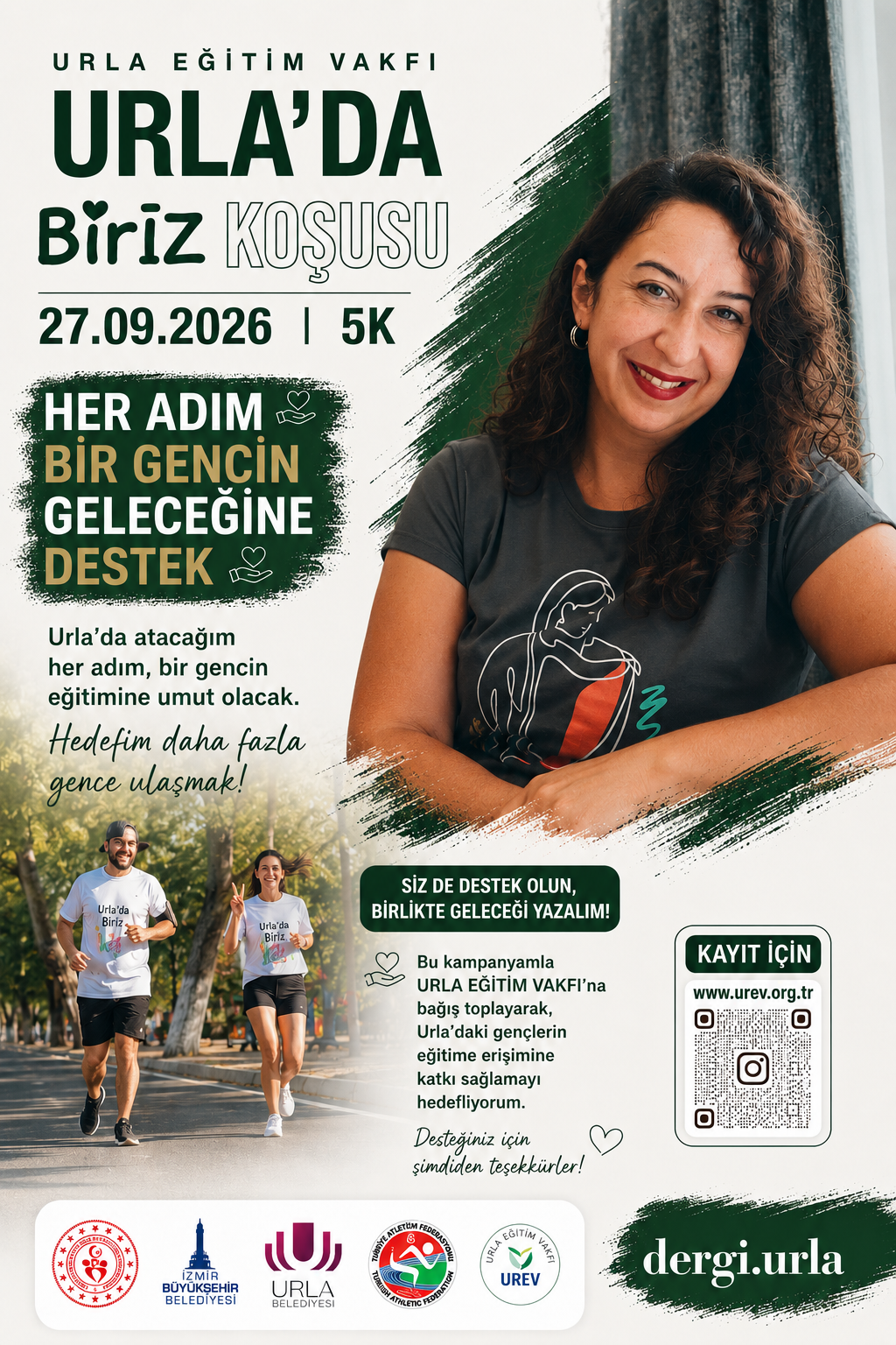 Burcu Sevim ile Eğitime Bir Adım Daha kampanya görseli